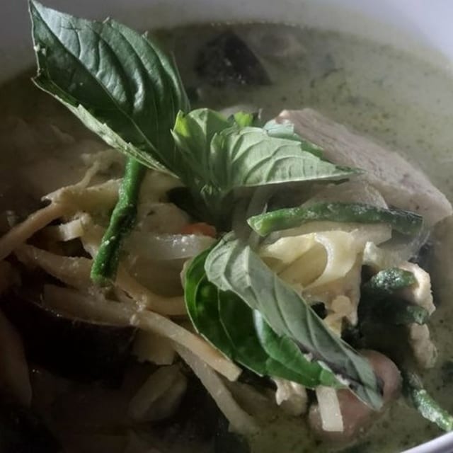 Thai Green Curry.